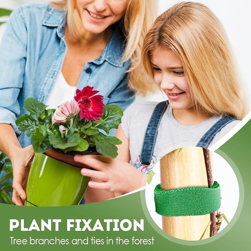 Reusable Plant Ties for Climbing Plants,2026 Tomato Plant Support Plant Tape Strap Gardening Tips,Garden Wire Ties for Cables (Black, 3) - Image 4