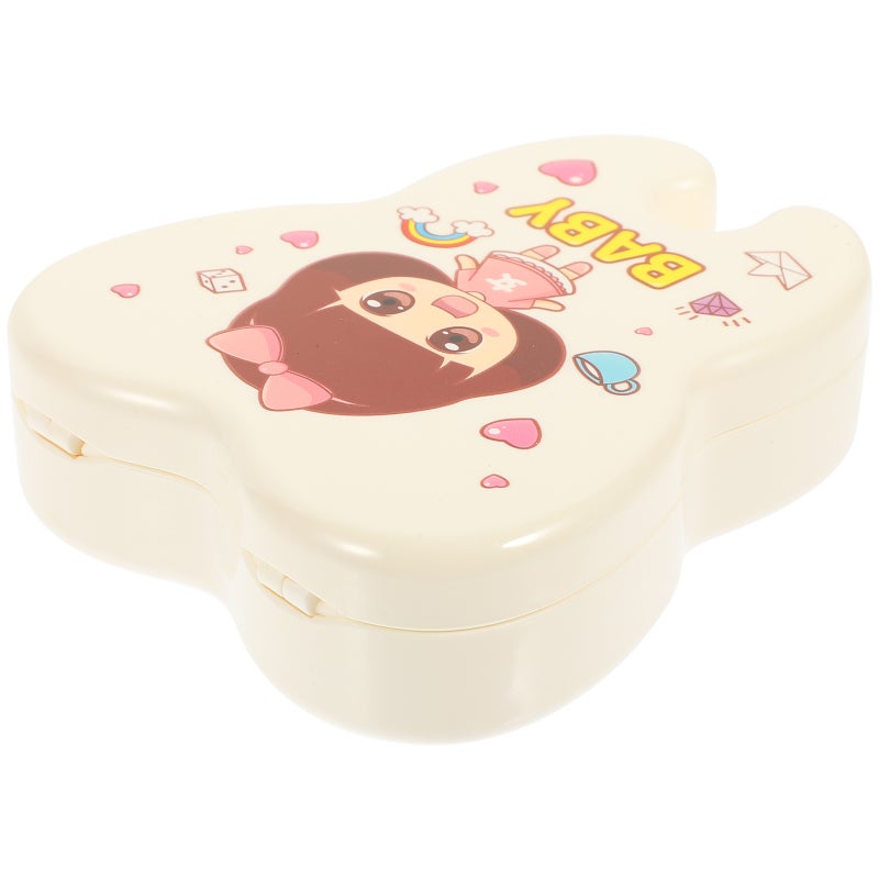 2pcs Baby Tooth Holder Baby Keepsake Box Small Kids Teeth Storage Box Keepsake Organizer - Image 1