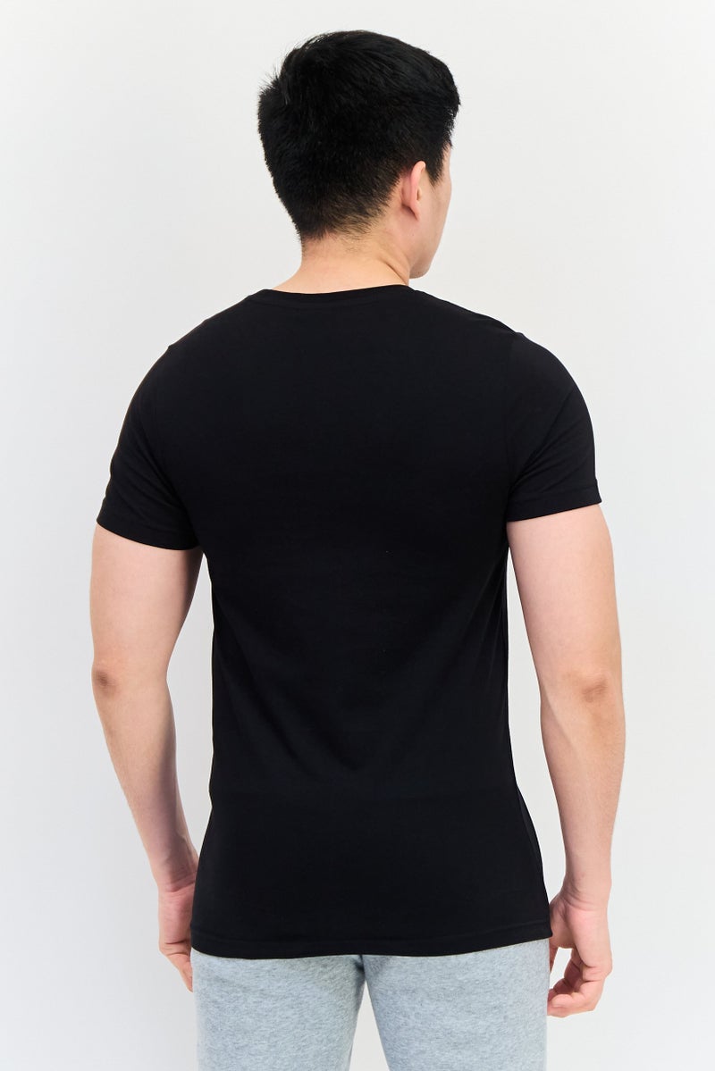 PUMA Men Slim Fit Short Sleeve Outdoor T-Shirts, Black - Image 3