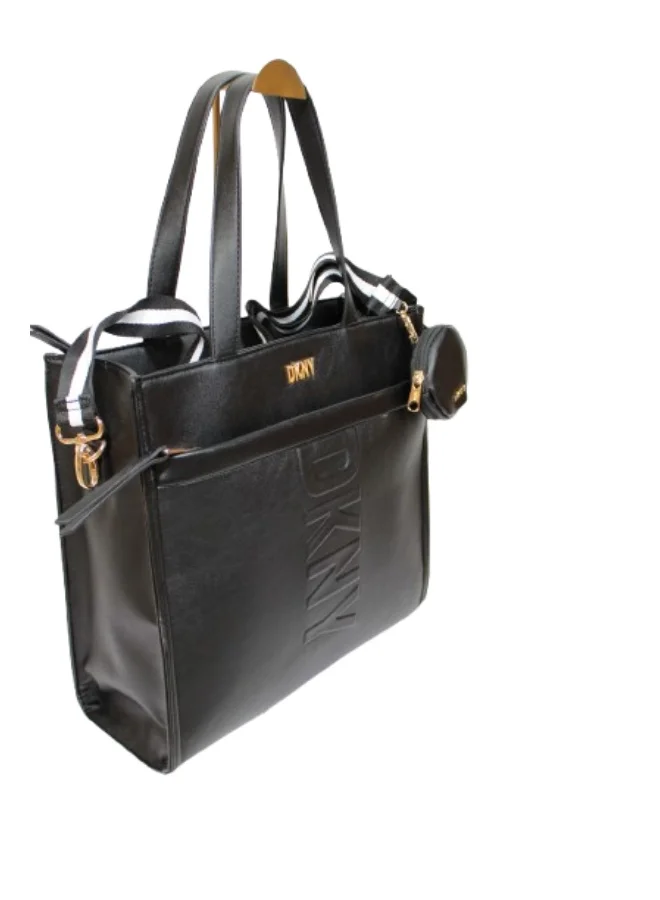 DKNY Uptown women's handbag & shoulder bags Women Shoulder Tote Bags Top Handle Satchel Color Black