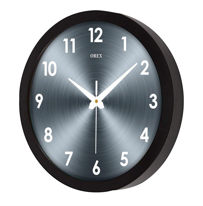 OREX Stylish Plastic Wall Clocks for Home | Living Room | Bedroom | Kitchen | Office | kidsroom | Hall | Shop | (47) - Image 2