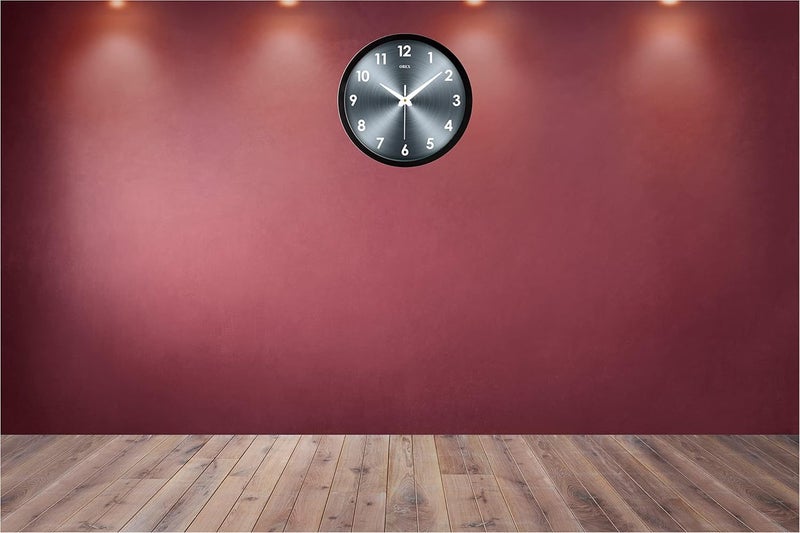 OREX Stylish Plastic Wall Clocks for Home | Living Room | Bedroom | Kitchen | Office | kidsroom | Hall | Shop | (47) - Image 4