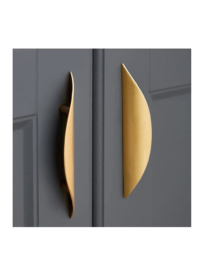 Peachjoy Drawer Handles 4 pcs Hardware Pull Handle Kitchen Cabinet Handles Matte Gold Antique Drawer Pulls Hardware Kitchen Handles Cabinet Pulls Door Pull Handle - Image 1