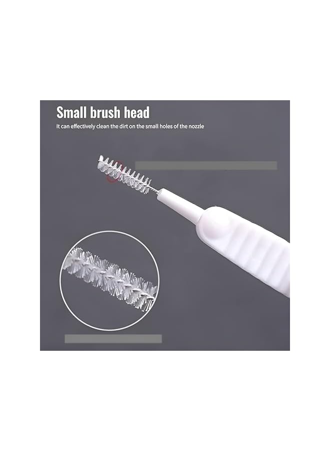 PROMASS 10 Pcs Multifunctional Mini Cleaning Brush Set – Pore & Phone Hole Cleaner, Anti-Clogging Shower Head Nozzle Brush, Crevice & Dust Removal Tool for Home & Office - Image 4