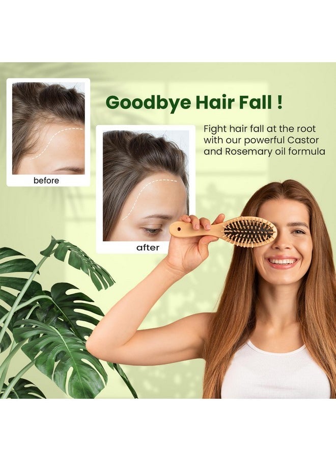 Natural Riches Natural Riches Castor Oil with Rosemary Oil, 8 fl oz, For Stronger, Fuller and Thicker Hair Growth Handcraft Blends Organic Castor Oil with Rosemary Oil Premium Grade hair treatment.  - Image 5
