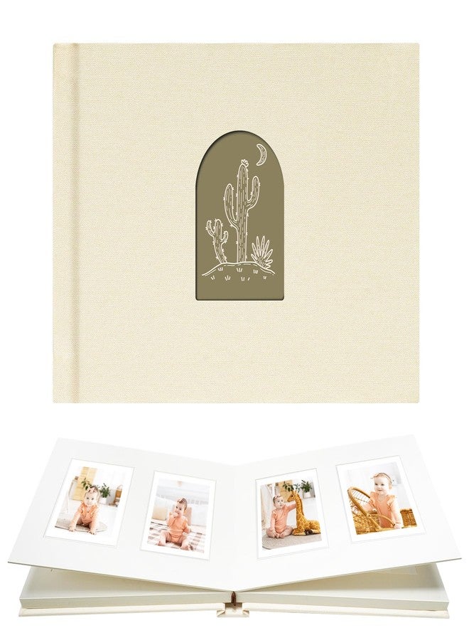 Vienrose Mini Photo Album 52 Pockets Fits for Instant Camera Mini 12 11 9 8 90 25, Polaroid Snap PIC-300, Kodak Mini 3-Inch Film, Beige - Image 1