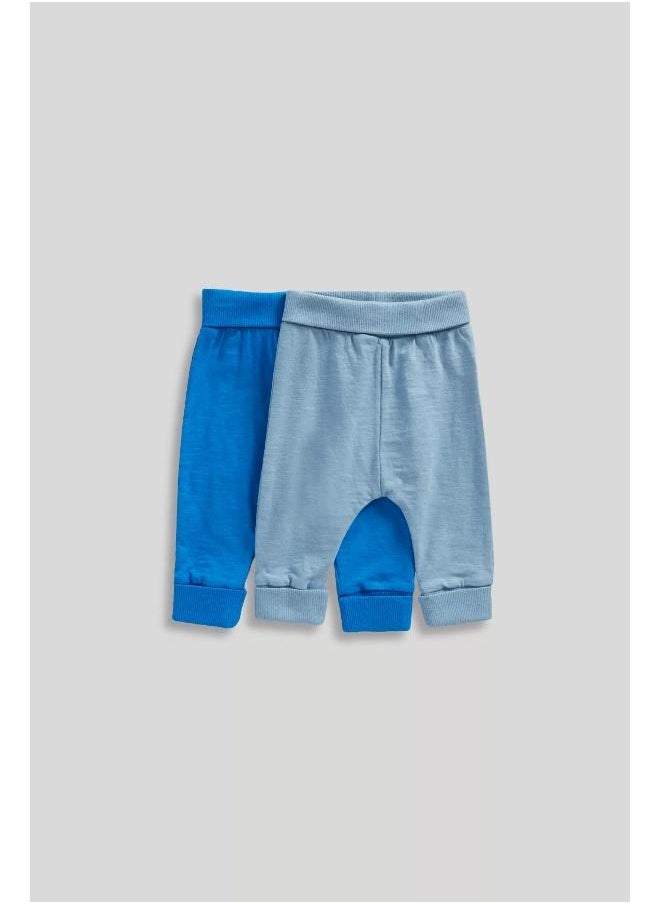 mothercare - 2 Pack Ribbed Joggers - Image 1