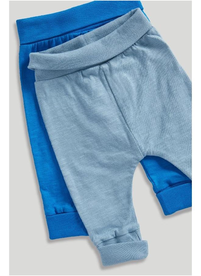 mothercare - 2 Pack Ribbed Joggers - Image 1