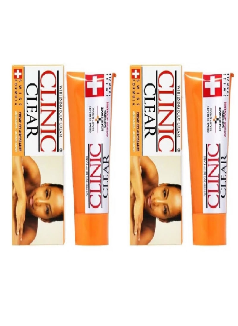 Clinic Clear Two Pieces Of Whitening Body Cream 2X50 g  - Image 2