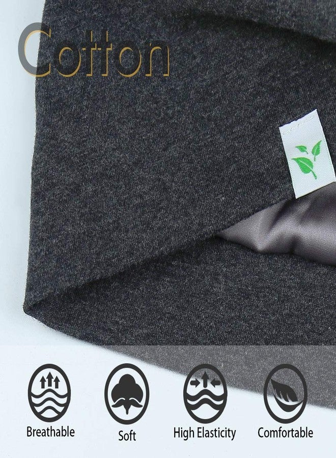 Winitas Satin Sleeping Bonnet for Men Dreadlock Male Hair Bonnet - Image 3