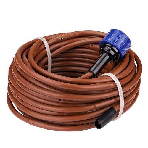 Raindrip R567DT Drip Irrigation Watering Kit for Vegetable Gardens Includes 50 feet of 1/4-Inch Dripline, 3/4-Inch FHT Adapter, 10 Hold-Down Stakes, 1 End Plug - Image 5