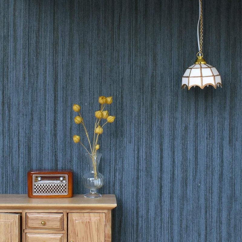 iland Miniature Dollhouse Accessories Dollhouse Wallpaper on 112 16 Scale Thickened 3pcs with 3D Embossed Stripes Star Trail Embossed Texture - Image 3
