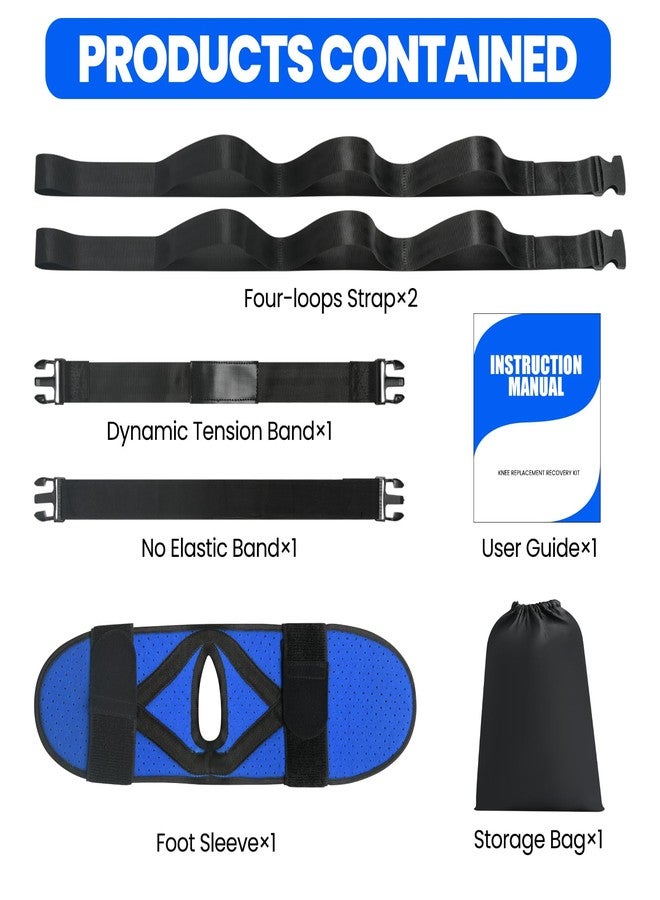 JWHOO Knee Replacement Recovery Aids, Surgery Recovery Equipment, Replacement Recovery Kit for ACL PCL MCL Surgery Before and After - Image 3