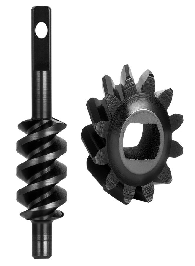 Hobbypark Axle Overdrive Worm Gear Set Differential Gears for 1/30 Axial SCX30 Crawler Upgrades Parts (1, 2/12T) - Image 1