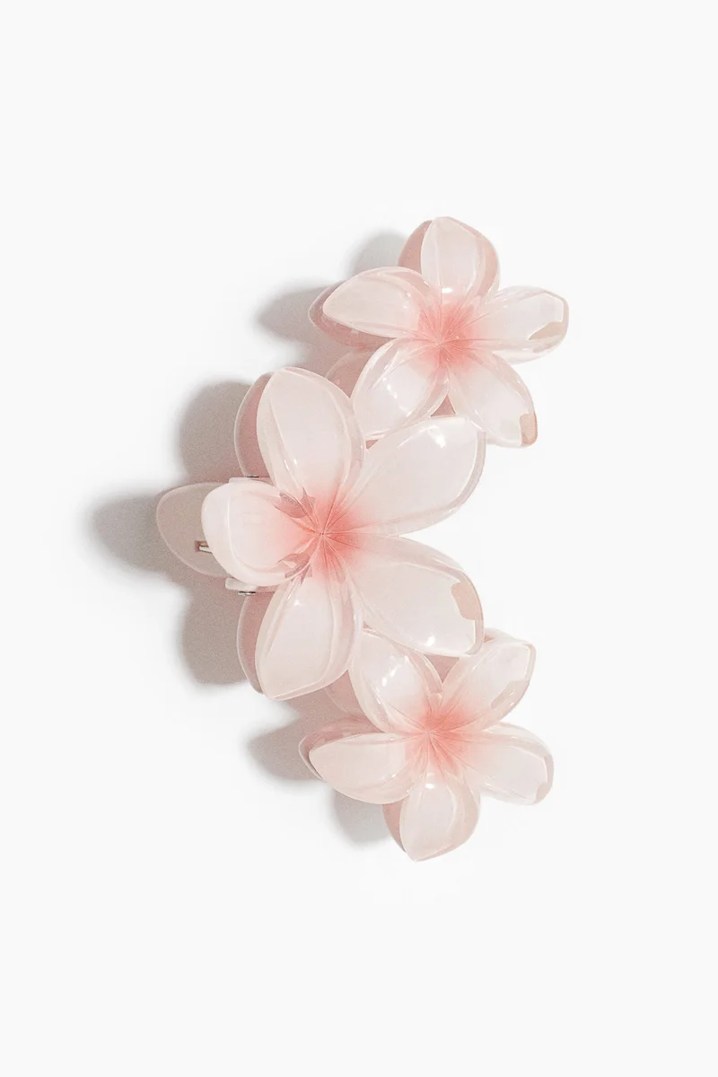 اتش اند ام مشبك شعر بتصميم زهور