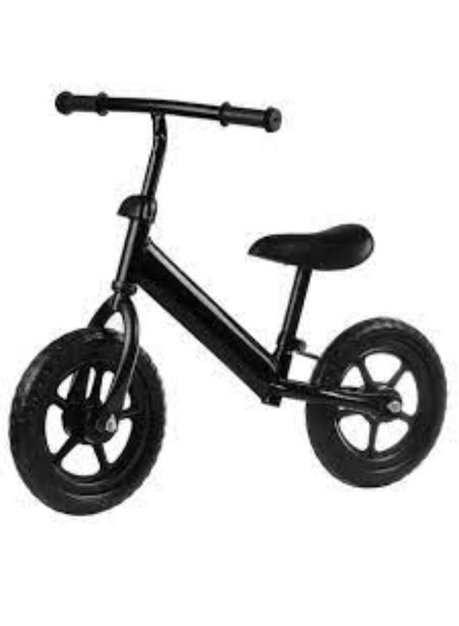 12inch Children‘s Balance-Bikes Kids Balance Bike No Pedal Bicycle Beginner Toddler Bike Steel Frame and Air-Free Tires for 2-5years Old - Image 1
