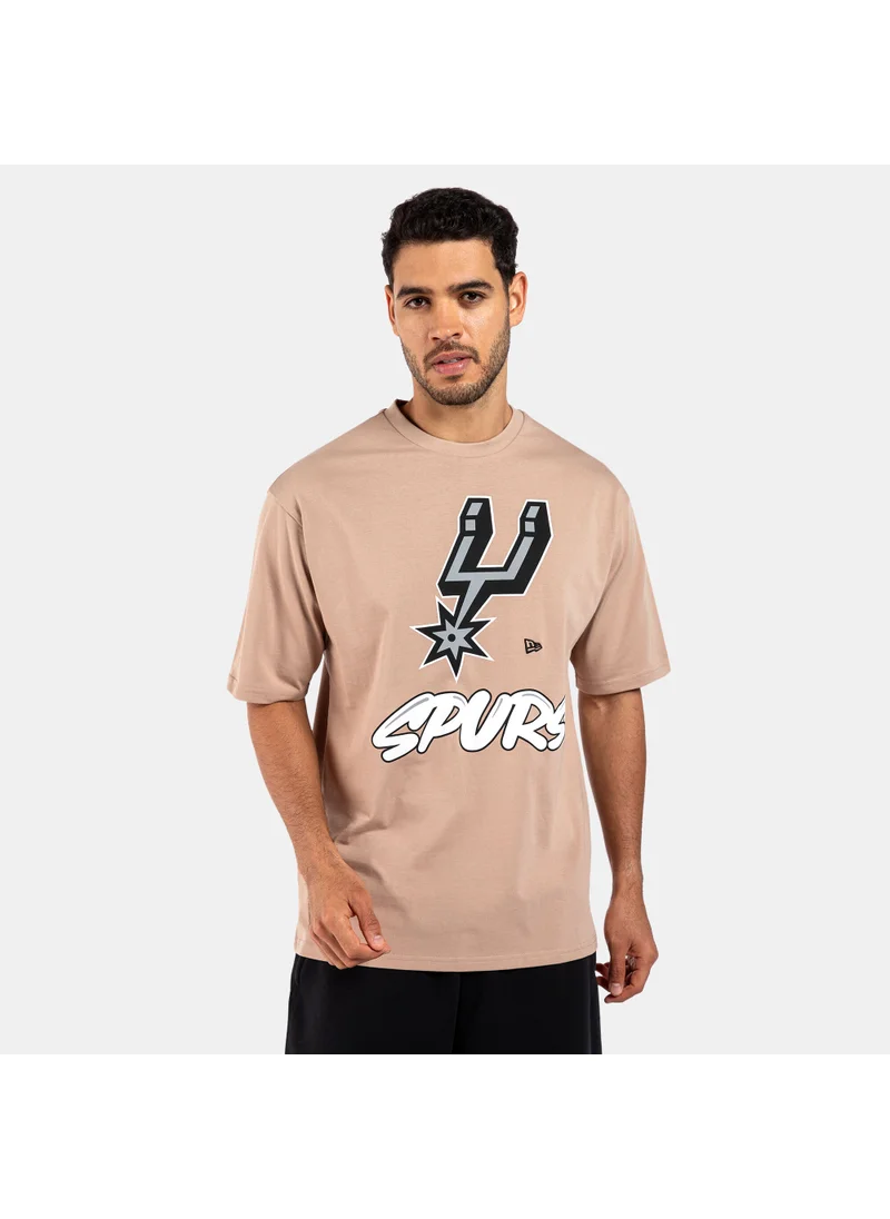 نيو ايرا Men's NBA San Antonio Spurs Wordmark T-Shirt