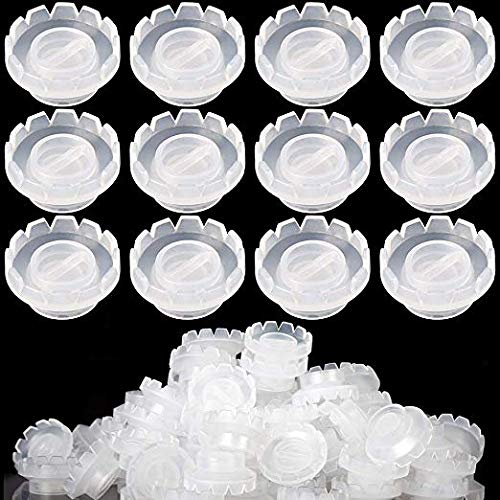 COOSKIN 100 PCS Eye Lash Glue Cups for Eyelash Grafting - Image 1