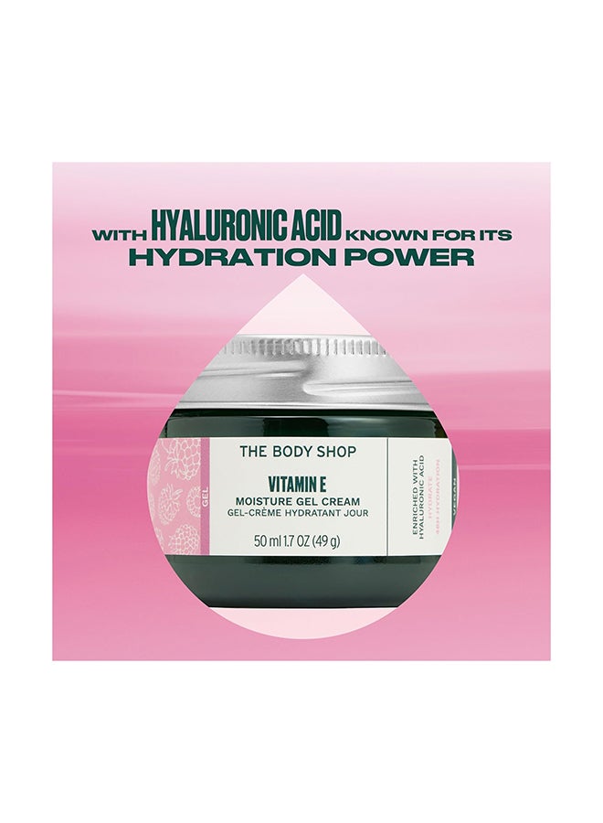 THE BODY SHOP Vitamin E Gel Cream for Combination Skin | 48hr Hydration, Lightweight & Fast Absorbing Face Moisturizer | Non-Greasy with Hyaluronic Acid & Vitamin E, 50ml - Image 2