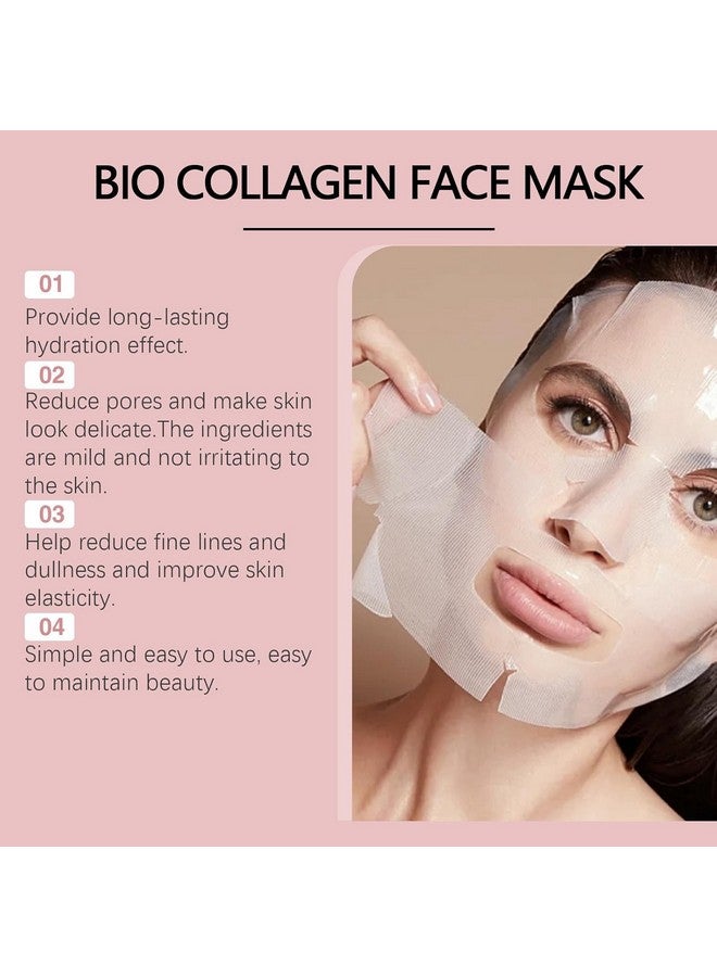 VALUEVIBES Bio-Collagen Deep Hydration Mask - Overnight Hydrogel Mask for Pore Minimizing, Firming, and Moisturizing with Low Molecular Weight for Enhanced Absorption (4 Count) - Image 5