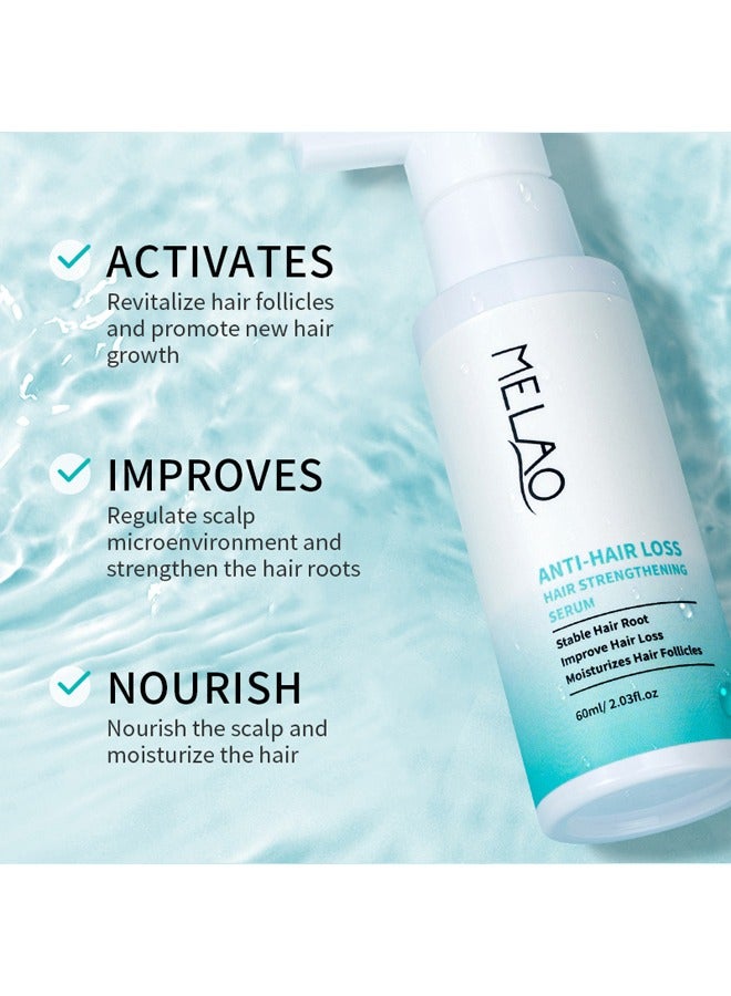 MELAO Anti-Hair Losshair Strengthening Serum，Stable Hair RootImprove Hair LossMoisturizes Hair Follicles，Minoxidil Anti-Hair Loss Topical Hair spray 60ml - Image 5