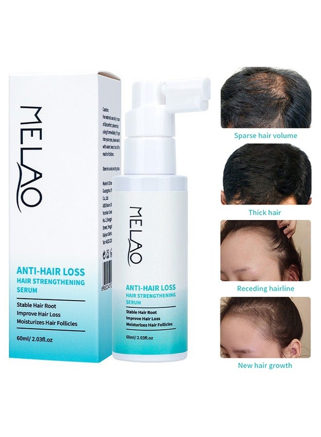 MELAO Anti-Hair Losshair Strengthening Serum，Stable Hair RootImprove Hair LossMoisturizes Hair Follicles，Minoxidil Anti-Hair Loss Topical Hair spray 60ml - Image 1