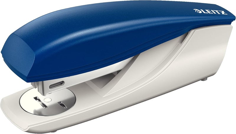 LEITZ 55000135 Stapler, 30 Sheet Capacity, Ergonomic Plastic Body, Includes Staples, NeXXt Range, 55000035 - Blue - Image 1