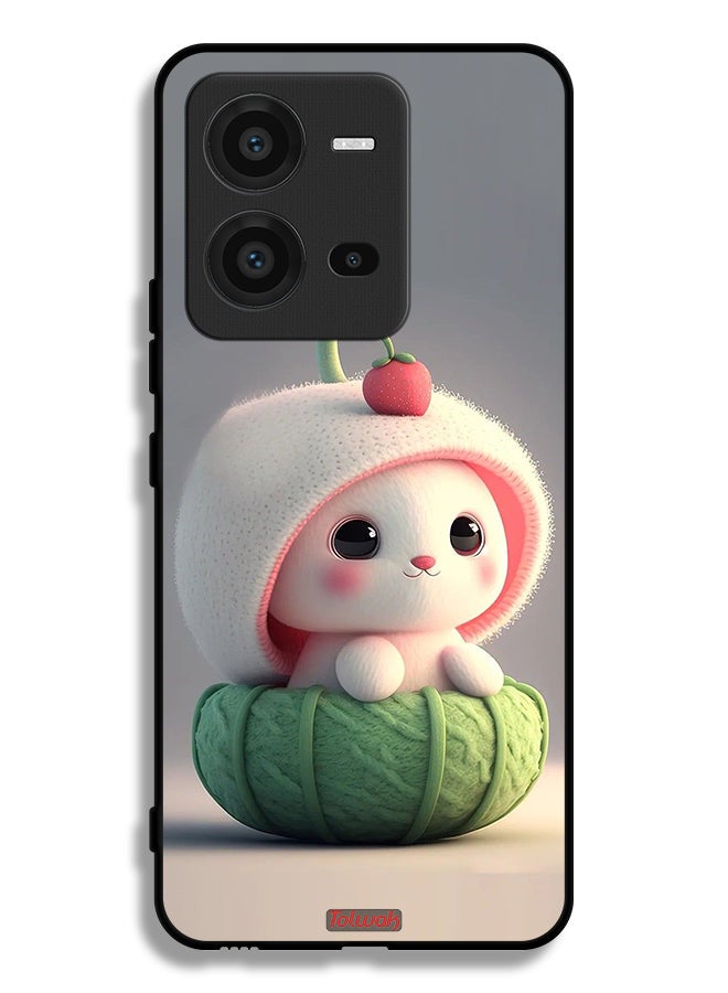 Tolwak Vivo V25 5G Protective Case Cover Cute Little Rabbit - Image 2