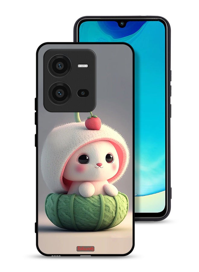 Tolwak Vivo V25 5G Protective Case Cover Cute Little Rabbit - Image 1