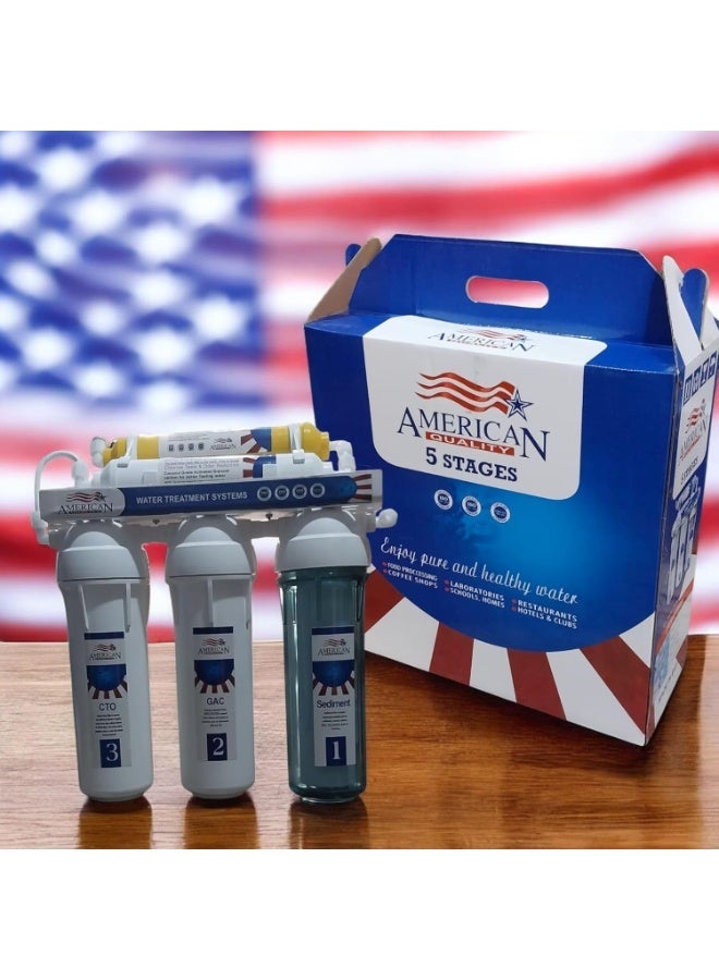 أمريكان فلتر مياة - 5 مراحل - امريكان - Image 1
