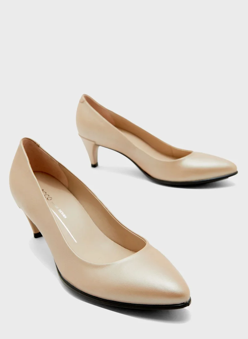 ECCO Casual Mid Heel Pump