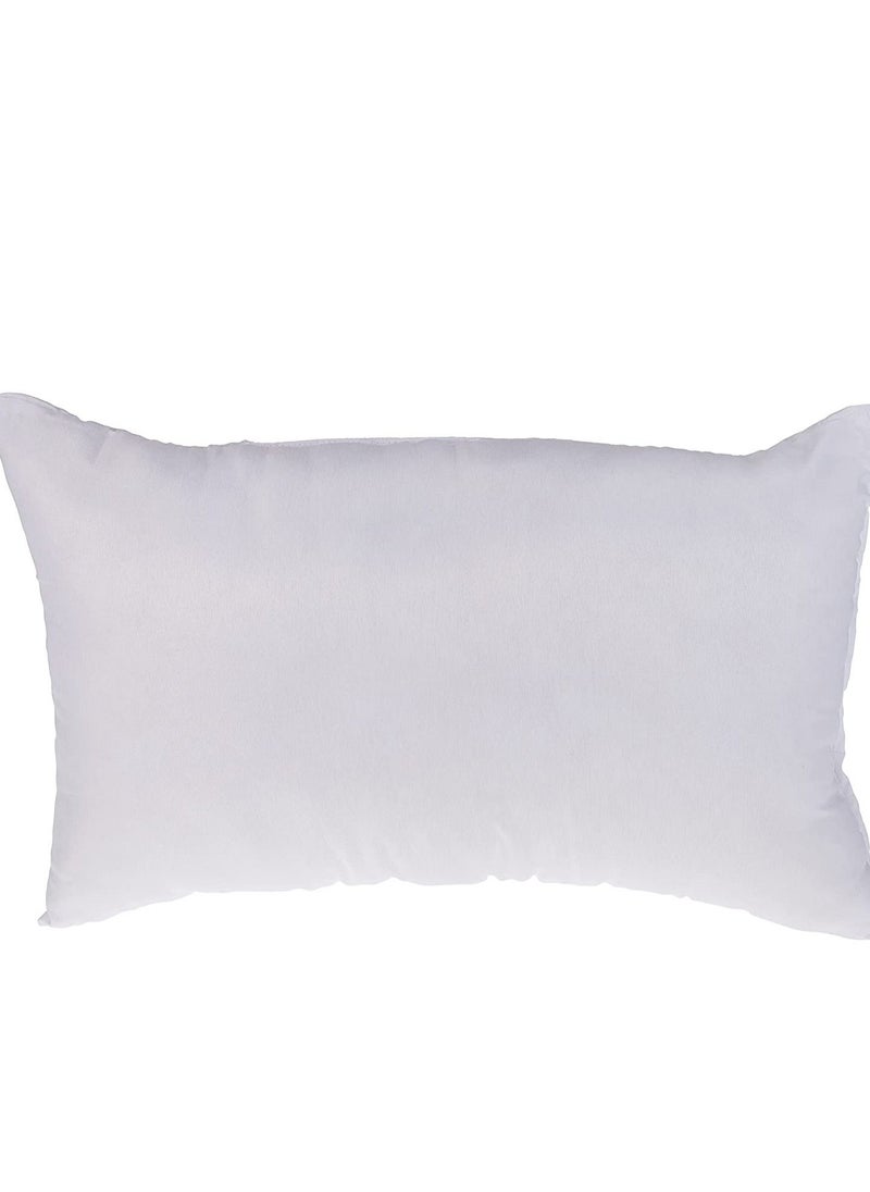 Maestro - Maestro Cushion Filler Polythene outer fabric, 400 grams hollow fiber filling, Size: 30 x 50, White - Image 1