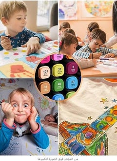 Touch Marker Pen Set 120 Colors Double Headed Color For Students Upgraded With Large Capacity More Durable Suitable For Design Painting Coloring  - Image 4