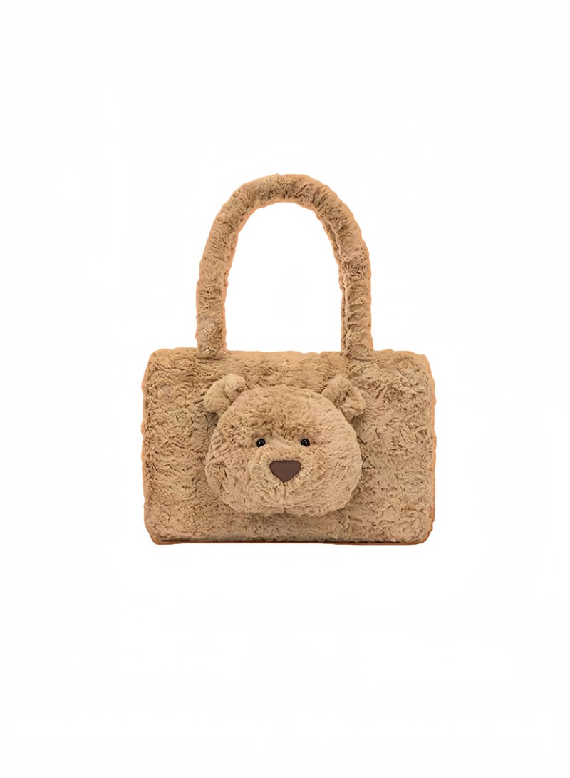 Jellycat Barcelona Bear Tote Bag Handbag Bear Bag Plush Toy Doll Birthday Gift - Image 2