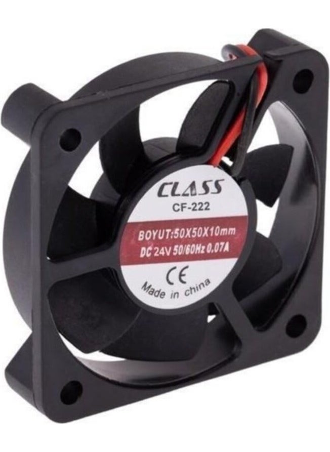 class 50X50X10 Dc 24V Axial Fan Cf 222 
