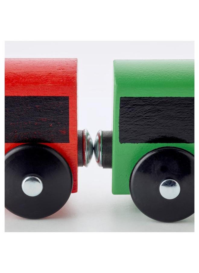 Zaboon 20-Piece Basic Train Set, Multicolour  - Image 5