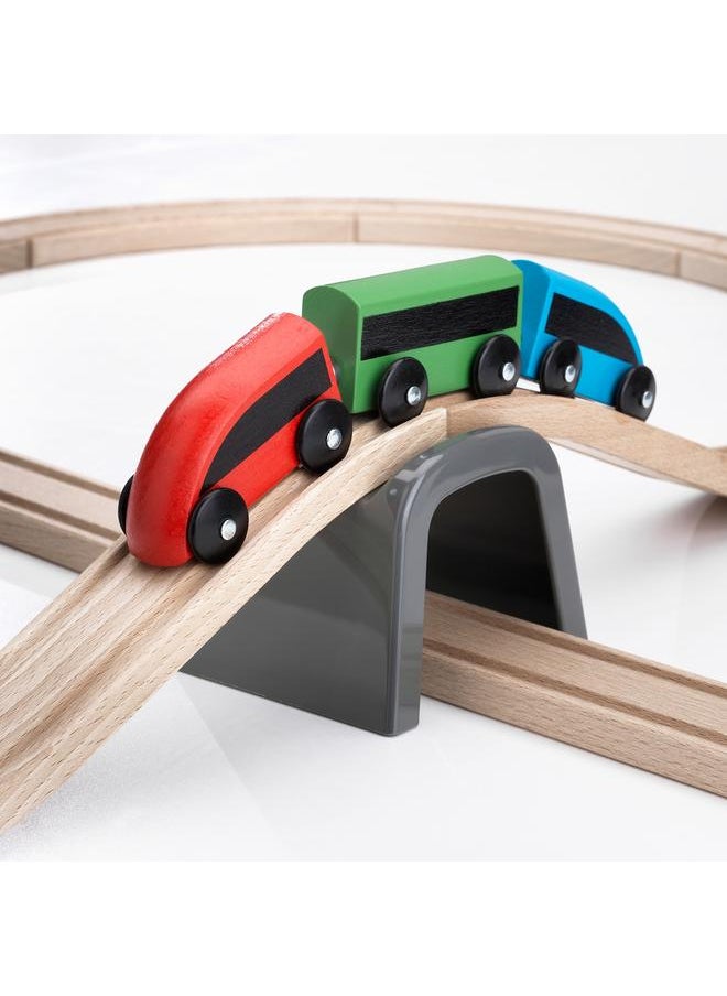 Zaboon 20-Piece Basic Train Set, Multicolour  - Image 2