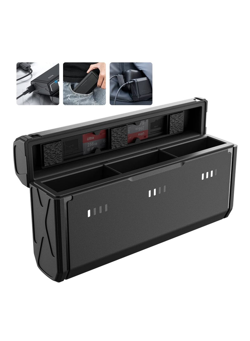 Captaintech Pocket-Sized GoPro Charger, GoPro Enduro Battery Charger Smart Indicator Hero Charger Quick Charge GoPro Battery for GoPro Original Enduro and Standard Go Pro Hero 11 Hero 10 Hero 9 - Image 1