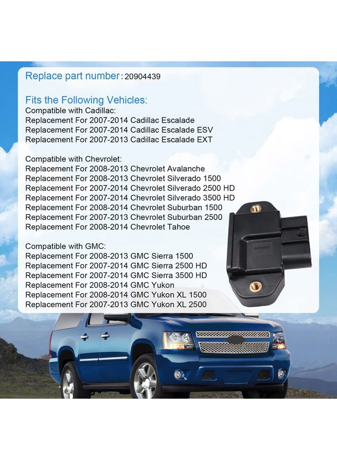 DICMIC Trailer Brake Continue Relay Assembly for 2007-2014 Cadillac Escalade 2008-2013 Chevrolet Avalanche 2008-2013 GMC Sierra 1500 Replace# 20904439 - Image 3