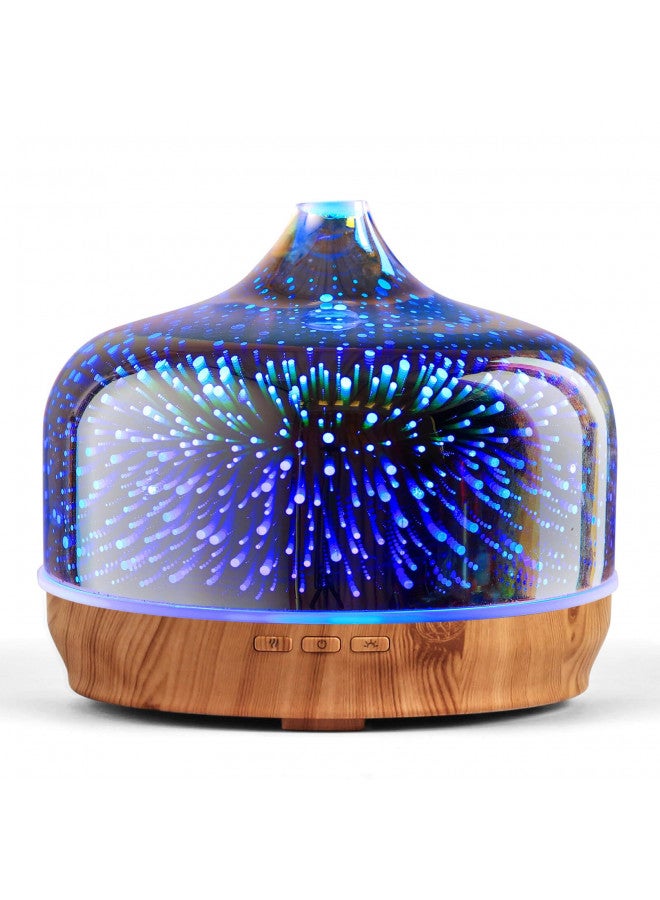 Porseme Porseme 500ml Essential Oil Diffuser, Aroma Ultrasonic Humidifier with Remote Control, BPA Free, Auto Shut-Off, Timer Setting for Large Room Sleeping Yoga - Image 1