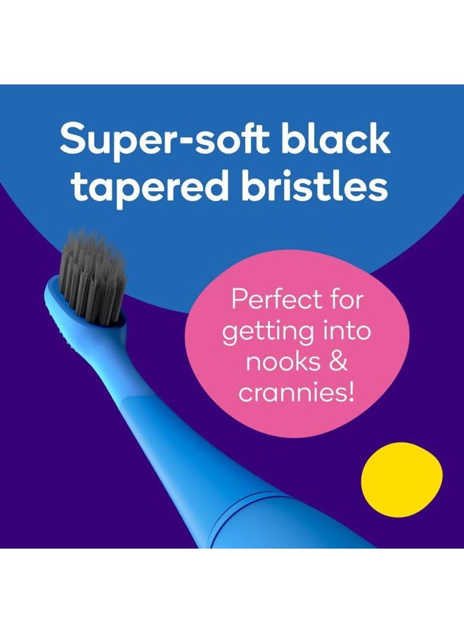 BURST Genuine Replacement Heads for Kids Electric Toothbrush (Green/3 Pack) | Perfect Fit | Ultra Soft Bristles | 9 Months of Supply - Image 3