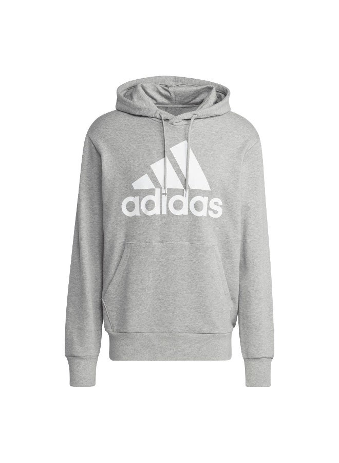 Adidas adidas M Bl Ft Hd Grey Training Sweatshirts 2XS  - Image 1