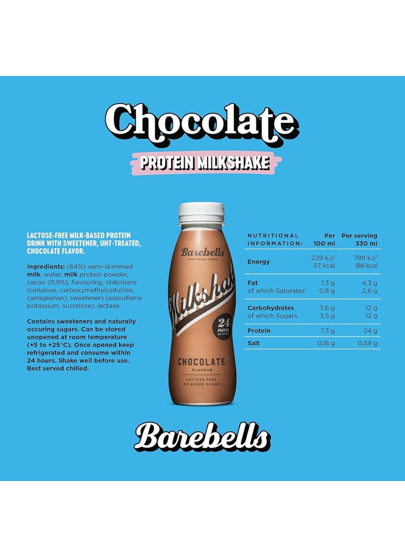 Barebells Protein Chocolate Milkshake - Image 2