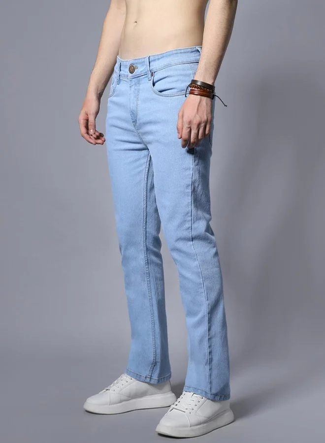 HIGH STAR Mens Blue Jeans