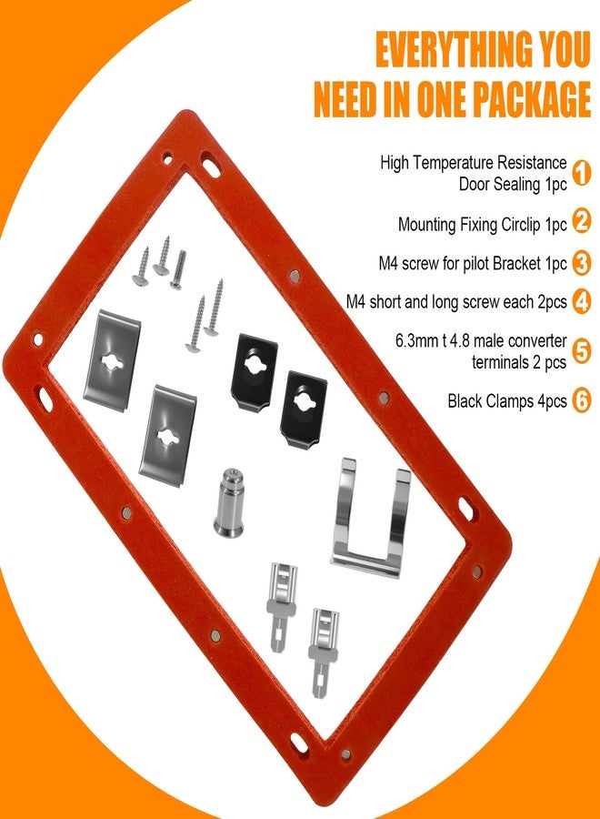 Ketofa SP20824 Pilot Burner Assembly Kit Replacement SP20754,SP21058,SP21059,SP20800, Compatible for Rheem Ruud and Richmond Water Heater Parts, NG with LP Orifice - Image 5