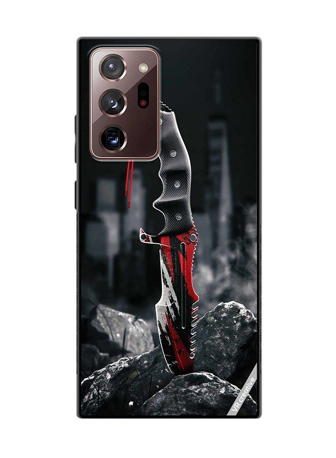 VR CREATIVE Protective Case Cover For Samsung Galaxy Note20 Ultra 5G Huntsman Knife Design Multicolour - Image 1