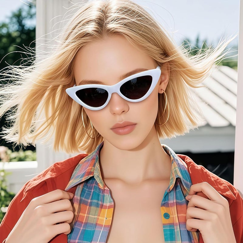 Joopin Polarized Cat Eye Sunglasses for Women Vintage Cateye Sun Glasses UV400 Protection - Image 2