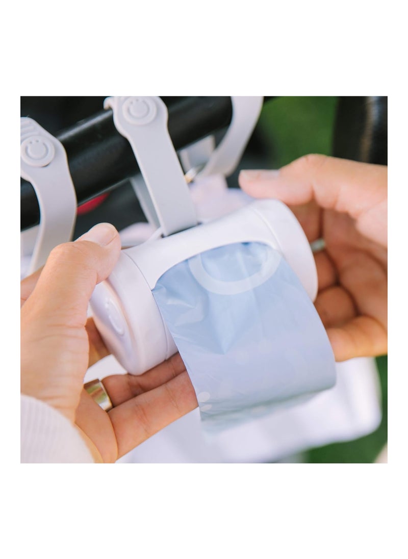 ubbi Retractable On The Go Bag Dispenser For Baby Travel Diaper Bag Accessory  - Image 5
