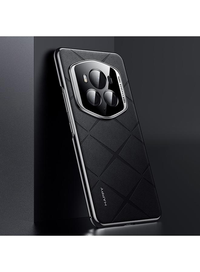 S-TOP Case For Honor Magic6 RSR Porsche Design Plain Leather PC Phone Case - Image 1