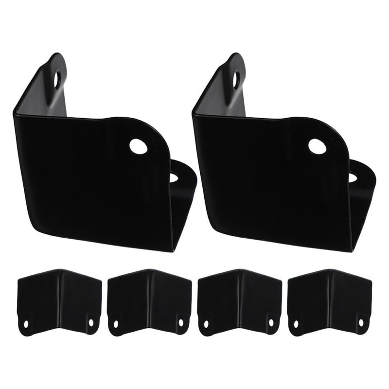 6 Pcs 35mm Metal Cabinet Speaker Corner Guards Decorative Furniture Edge Protectors - Image 2